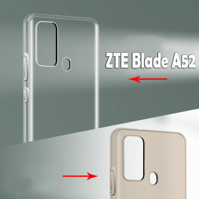 Чохол до мобільного телефона BeCover ZTE Blade A52 Transparancy (708942)