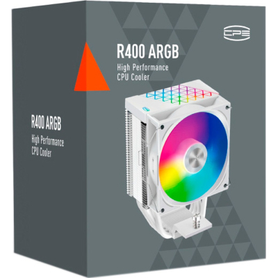 Кулер до процесора PcCooler R400 ARGB WH