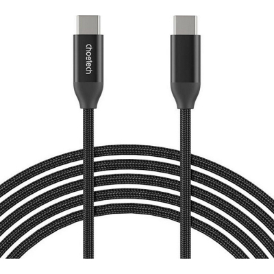 Дата кабель USB-C to USB-C 2.0m USB 2.0 60W Choetech (XCC-1015)