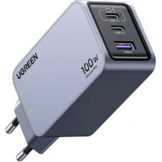 Зарядний пристрій Ugreen 3xUSB 100W (2xUSB-C+USB-A) Gan Nexode Pro X757 (25874)