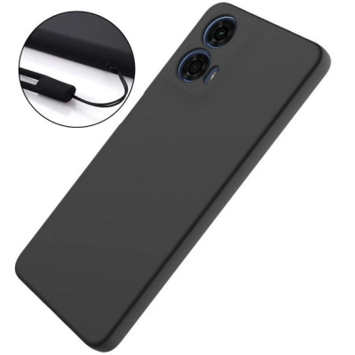 Чохол до мобільного телефона BeCover Motorola Moto G04/ E14 Black (711894)