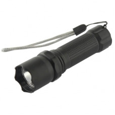 Ліхтар Quantum Minik black 3W LED з USB 40шт/уп (QM-FL1043-B)