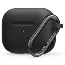 Чохол для навушників Spigen Airpods Pro Silicone Fit, Black (ASD00533)