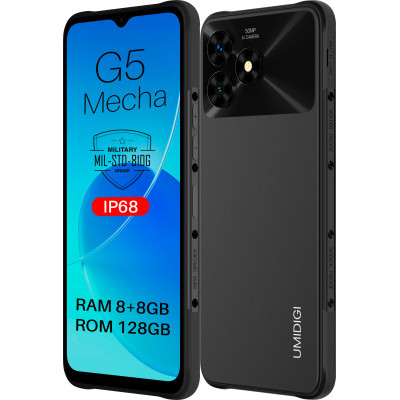 Мобільний телефон Umidigi G5 Mecha (RP08) 8/128Gb Black (6973553523002)