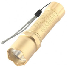 Ліхтар Quantum Minik gold 3W LED з USB 40шт/уп (QM-FL1044-B)