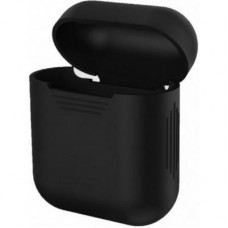 Чохол для навушників MakeFuture Apple AirPods Silicone Black (MCL-AA1/2BK)
