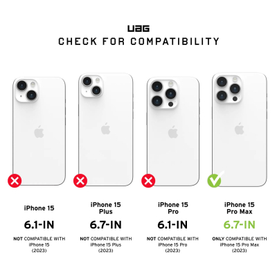Чохол до мобільного телефона UAG Apple iPhone 15 Pro Max Monarch Pro Magsafe Rust (114222119191)