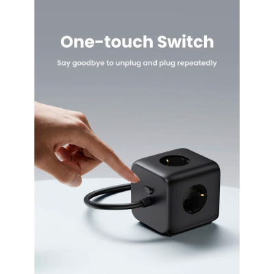 Зарядний пристрій Ugreen 4xUSB 65W DigiNest Cube (2хUSB-C+2xUSB-A) CD268 (60113)