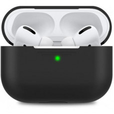 Чохол для навушників MakeFuture Apple AirPods Pro Silicone Black (MCL-AAPBK)
