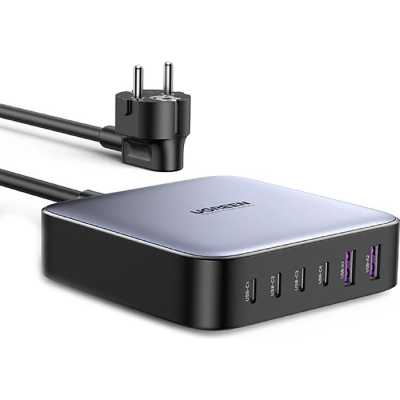 Зарядний пристрій Ugreen 6xUSB 200W (4хUSB-C+2xUSB-A) Gan CD271 (40914)