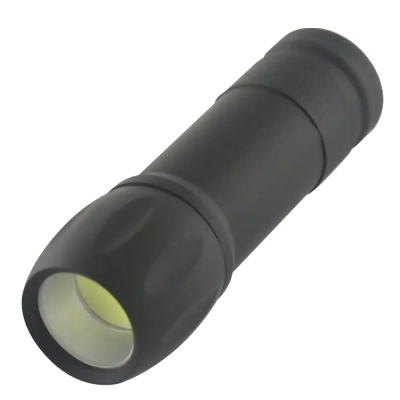Ліхтар Quantum mile black 3W COB 3xAAA 24шт/уп (QM-FL1046-CB)