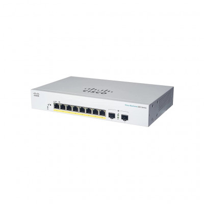 Комутатор мережевий Cisco CBS220-8P-E-2G-EU