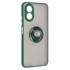 Чохол до мобільного телефона Armorstandart Frosted Matte Ring OPPO A18 4G / A38 4G Dark Green (ARM72700)