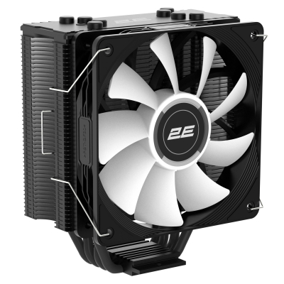 Кулер до процесора 2E GAMING Air Cool ACN120B-ARGB, LGA1700, 1200, 115x, 1366, AM5, AM4, AM3, AM3+, AM2 ,AM2+, FM2, FM (2E-ACN120B-ARGB)