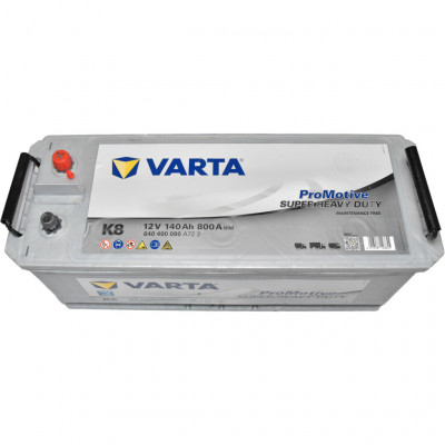 Акумулятор автомобільний Varta ProMotive 140Ah бокова(+/-) (800EN) K8 з нижн. бурт (640400080)