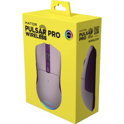 Мишка Hator Pulsar 2 PRO Wireless Lilac (HTM-534)