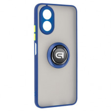 Чохол до мобільного телефона Armorstandart Frosted Matte Ring OPPO A18 4G / A38 4G Navy Blue (ARM72701)