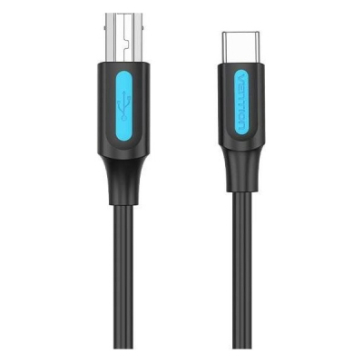 Кабель для принтера USB 2.0 USB-C/BM 2.0m 2.4А 480Mbps Vention (CQUBH)