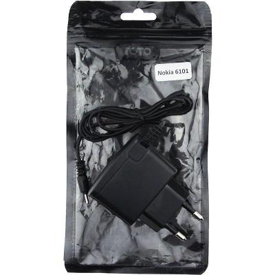 Зарядний пристрій Toto TZH-52 Travel charger Nokia 6101 350 mA 1m Black (F_52799)