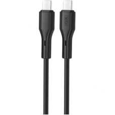 Дата кабель USB-C to USB-C 1.0m NB-Q231B 60W Black XO (NB-Q231B-BK)