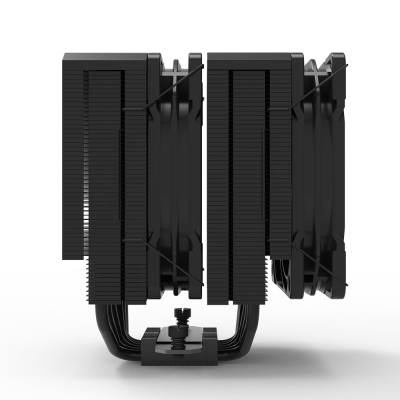 Кулер до процесора Zalman Процесорний кулер Zalman CNPS14X DUO, LGA1700, 1200, 115x, AM5, AM4, AM3, 4pin, PWM (CNPS14XDUOBLACK)