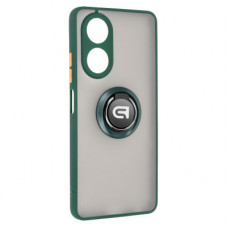 Чохол до мобільного телефона Armorstandart Frosted Matte Ring OPPO A58 4G Dark Green (ARM72704)
