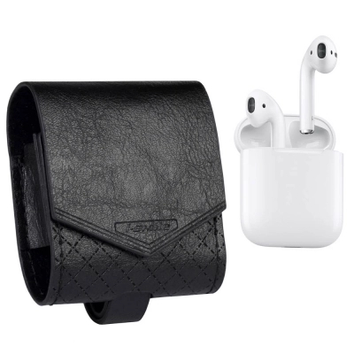 Чохол для навушників Baroque i-Smile для Apple AirPods IPH1436 Black (702341)