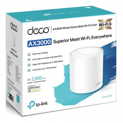 Точка доступу Wi-Fi TP-Link DECO-X60-1-PACK