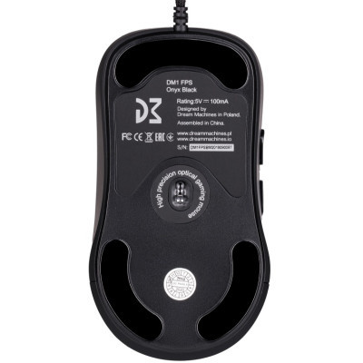Мишка Dream Machines DM1 FPS USB Onyx Black (DM1FPS_BLACKGLOSSY)