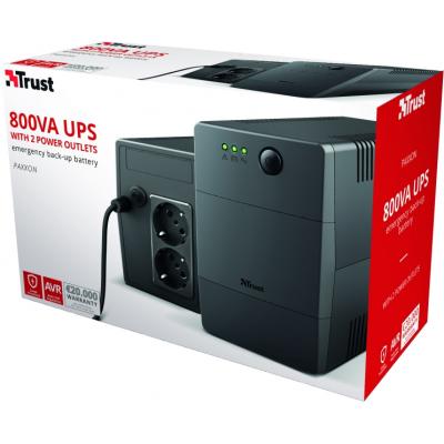 Пристрій безперебійного живлення Trust Paxxon 800VA UPS 2 Outlets (23503_TRUST)