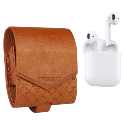 Чохол для навушників Baroque i-Smile для Apple AirPods IPH1436 Brown (702342)