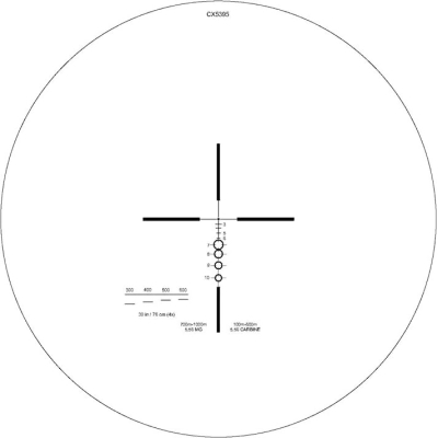 Оптичний приціл Elcan Specter DR 4x/1x DFOV4-B146-C10 (для калібру 5.56) (DFOV4-B146-C10)