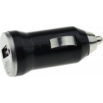 Зарядний пристрій Toto TZZ-54 Car charger 1USB 1A Black (F_52814)