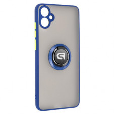Чохол до мобільного телефона Armorstandart Frosted Matte Ring Samsung A05 (A055) Navy Blue (ARM72762)