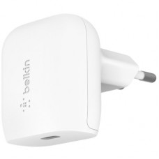 Зарядний пристрій Belkin 20W USB-C PD PPS white (WCA006VFWH)
