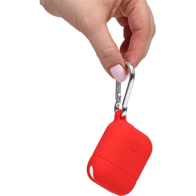 Чохол для навушників Huxing Series i-Smile для Apple AirPods IPH1458 Red (703331)