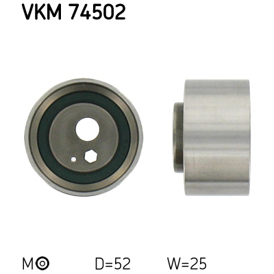 Ролик натягувача ременя SKF VKM 74502
