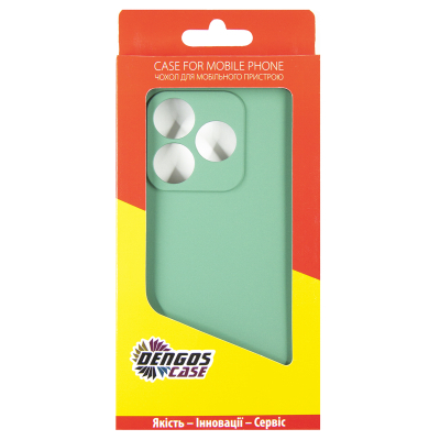 Чохол до мобільного телефона Dengos Soft Realme C63 Mint (DG-TPU-SOFT-64)