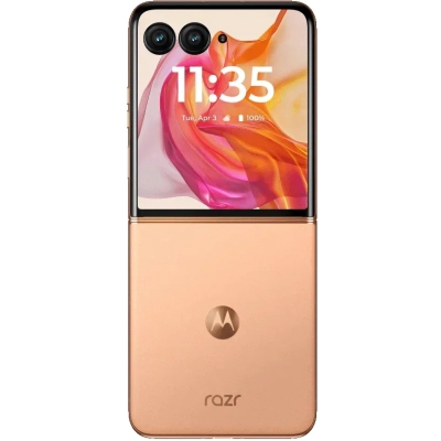 Мобільний телефон Motorola Razr 50 Ultra 12/512GB Peach Fuzz (PB1T0060RS)