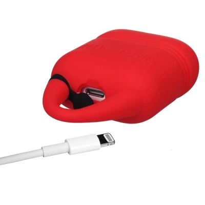 Чохол для навушників Kindon i-Smile для Apple AirPods IPH1430 Red (702347)