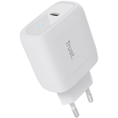 Зарядний пристрій Trust Maxo 45W USB-C PD white (25138_TRUST)