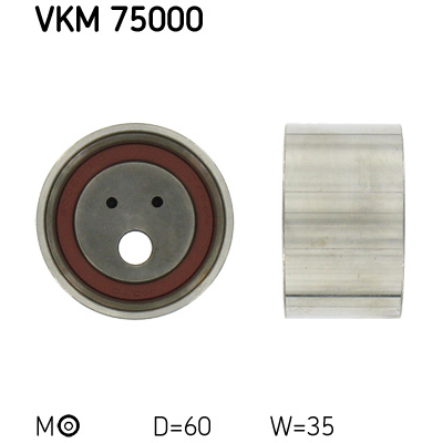 Ролик натягувача ременя SKF VKM 75000