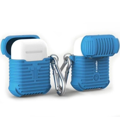 Чохол для навушників Protective i-Smile для Apple AirPods IPH1371 Blue (702351)