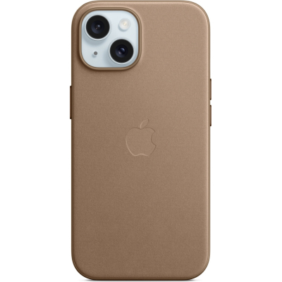 Чохол до мобільного телефона Apple iPhone 15 FineWoven Case with MagSafe Taupe (MT3C3ZM/A)