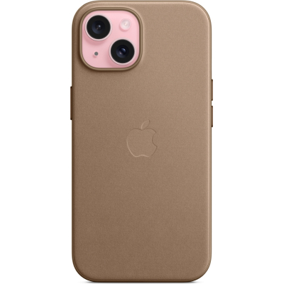 Чохол до мобільного телефона Apple iPhone 15 FineWoven Case with MagSafe Taupe (MT3C3ZM/A)