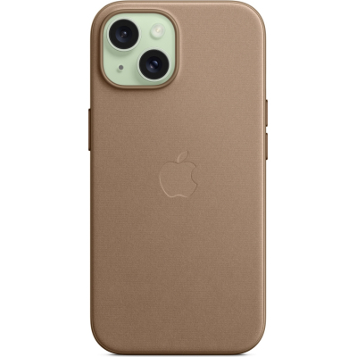 Чохол до мобільного телефона Apple iPhone 15 FineWoven Case with MagSafe Taupe (MT3C3ZM/A)