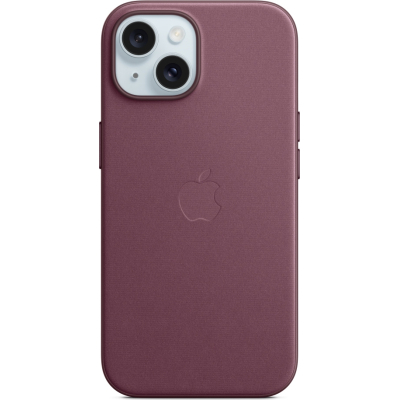 Чохол до мобільного телефона Apple iPhone 15 FineWoven Case with MagSafe Mulberry (MT3E3ZM/A)
