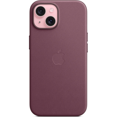 Чохол до мобільного телефона Apple iPhone 15 FineWoven Case with MagSafe Mulberry (MT3E3ZM/A)