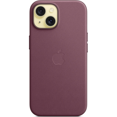 Чохол до мобільного телефона Apple iPhone 15 FineWoven Case with MagSafe Mulberry (MT3E3ZM/A)