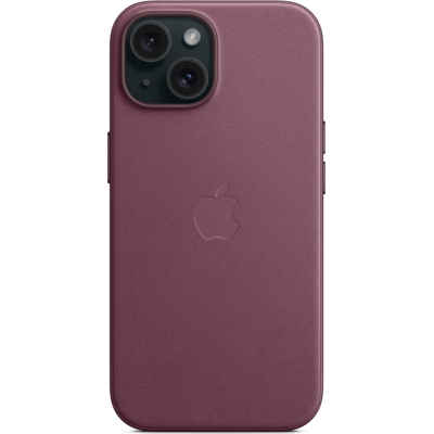 Чохол до мобільного телефона Apple iPhone 15 FineWoven Case with MagSafe Mulberry (MT3E3ZM/A)
